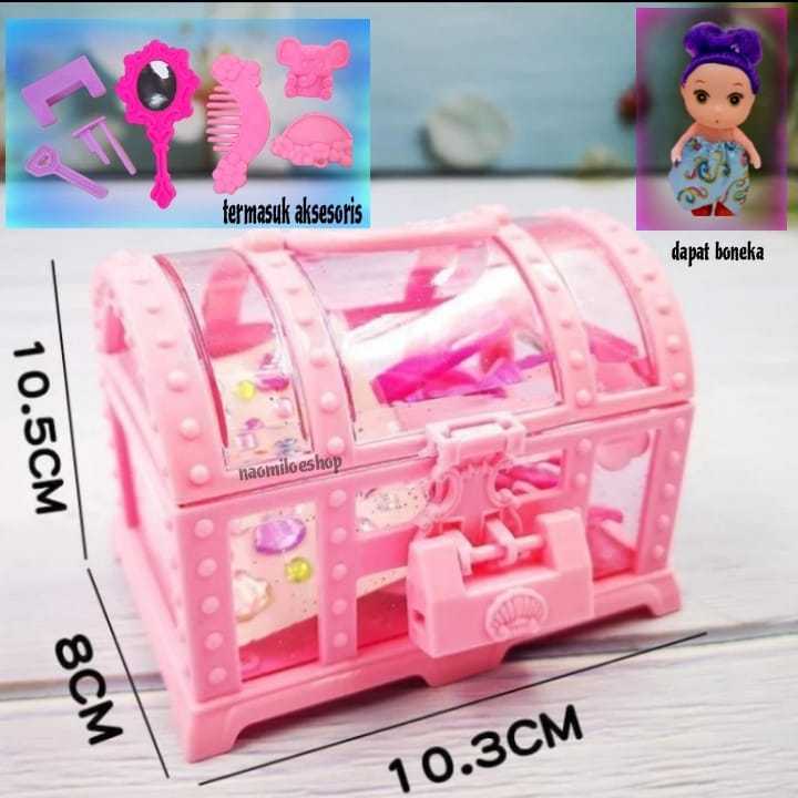 Treasure box mainan anak kotak surprise harta karun / mainan anak perempuan