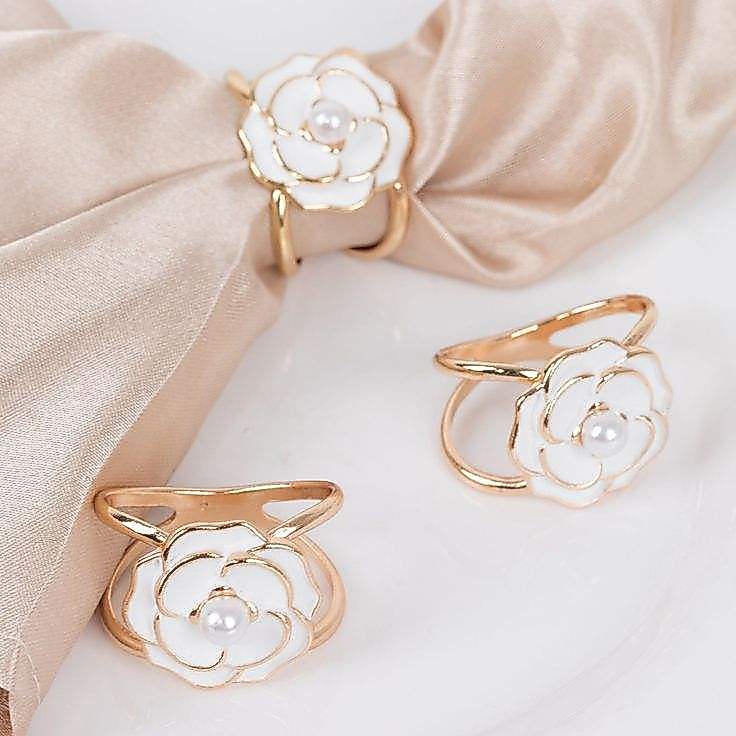 F6855 Bros Ring Cincin Mewah Besar / Ring Bros Hijab Besar Aksesoris Scarf