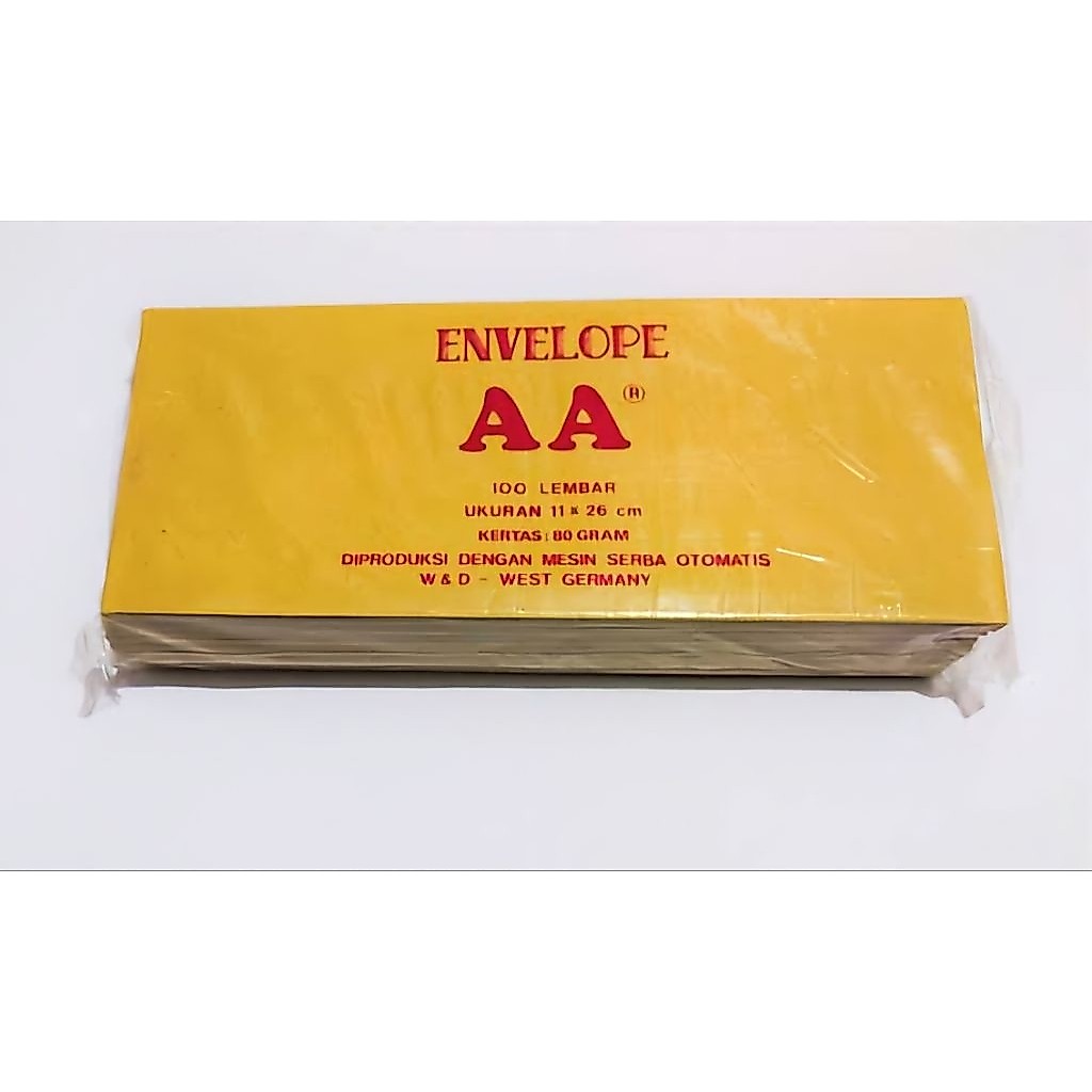 Amplop AA Coklat Dinas Kecil