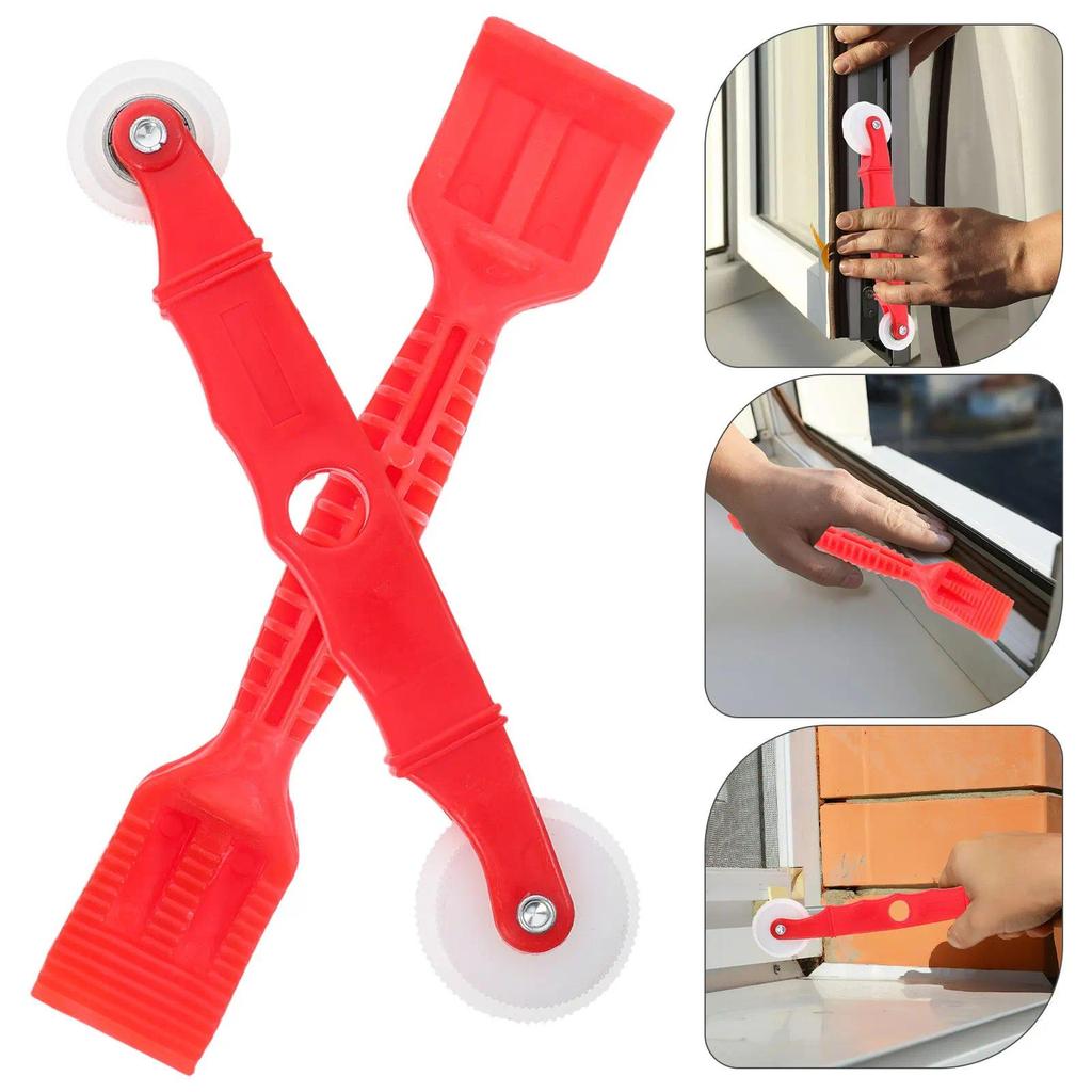 1Set Window Screen Roller Spade Set Ergonomic Plastic Screen Installation Tool Kit for Home Office S