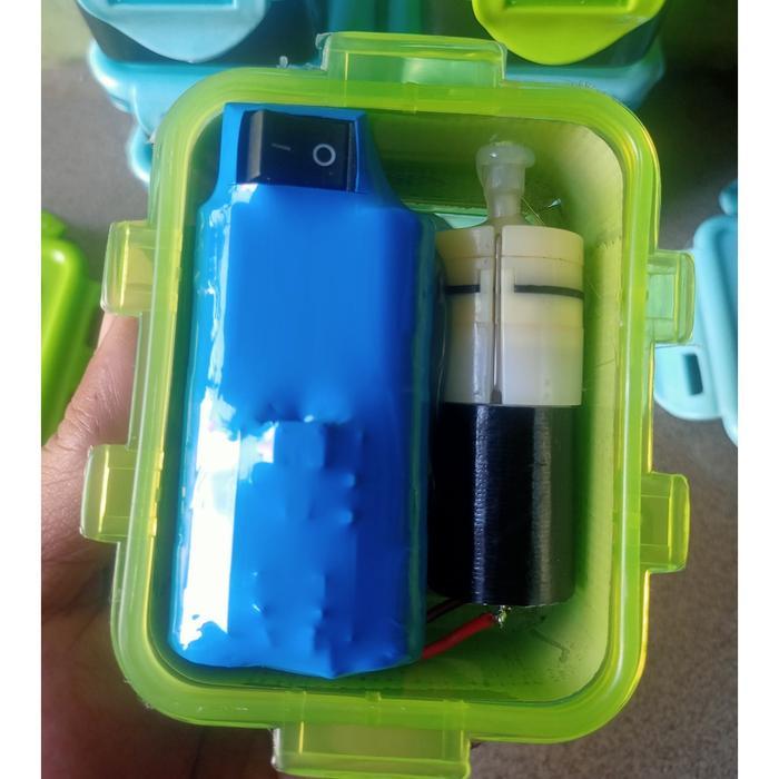 Koobee -  Aerator Udang Hidup Bisa Di Charger Kuat Hingga 40jam Mesin Pompa Udara Aquarium Udang Ump