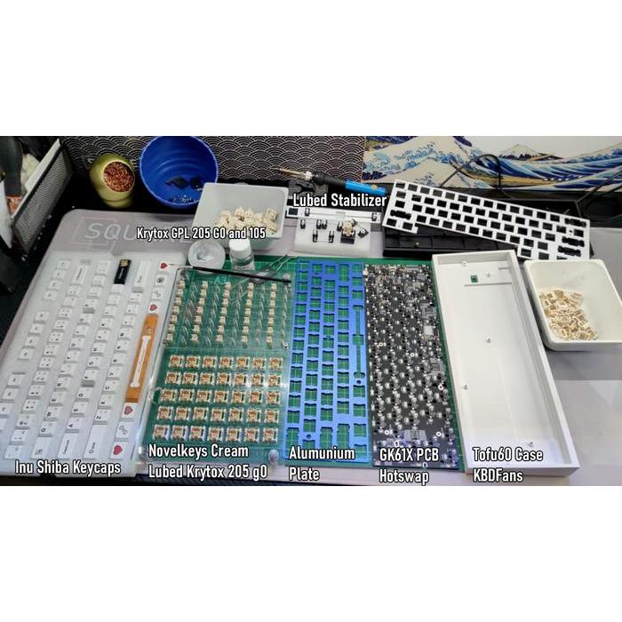 Promo Best MOD STABILIZER MECHANICAL KEYBOARD - LUBE INSTALL dan CASE FOAM - MOD STABILIZER