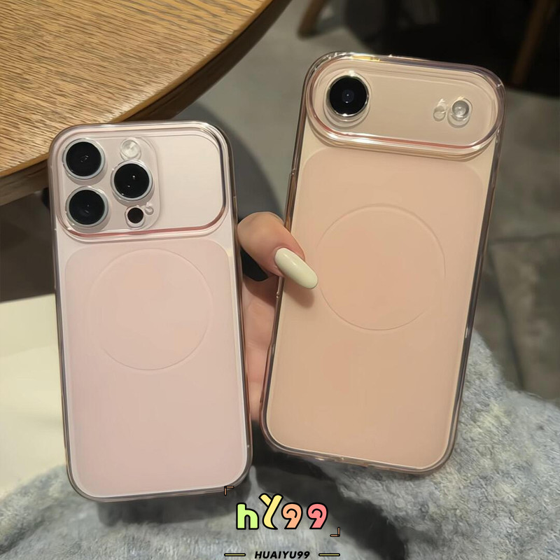Case HP Untuk IPhone 14 15 17 16 11 12 13 Pro Max 14 16 15 Plus Sederhana Transparan Tahan Gempa Mew