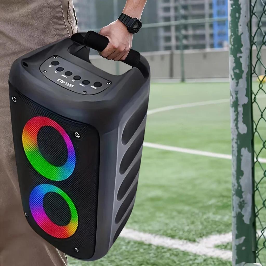 JBi Boombox 1/2/3 Speaker Handle Protector | Non-Slip Grip, Durable Textile Material,Compatible with