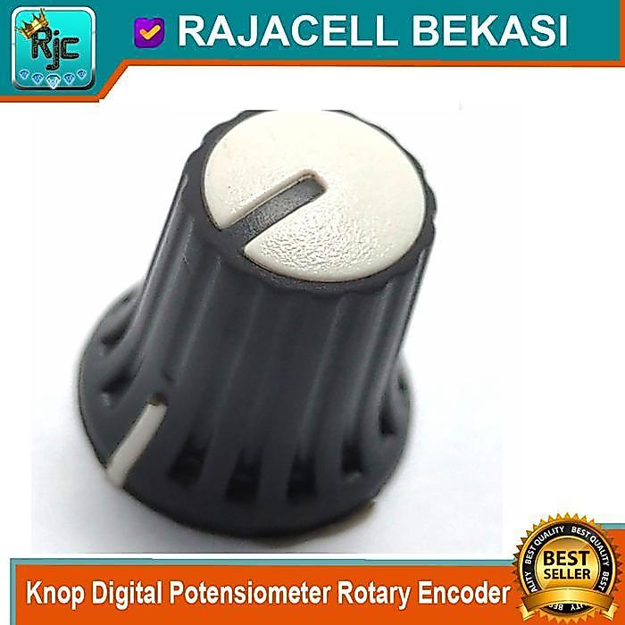 KNOP DIGITAL POTENSIOMETER ROTARY ENCODER KNOB KENOP TUTUP POTENSIO