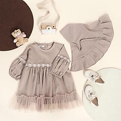 Nasya Hijab Kids - Gamis & Kerudung Anak Perempuan usia 0-4 Tahun Bahan Crinkle Airflow-Gamis Anak P