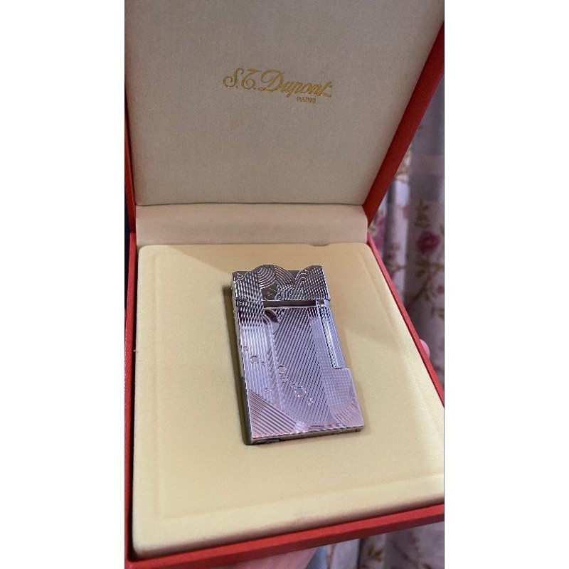 BISA COD! KOREK API ST DUPONT PARIS MERMAID SANJI'S LIGHTER SILVER NEW LIMITED EDITION