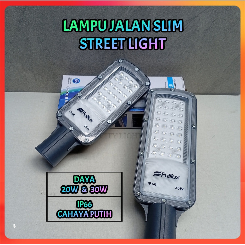 Lampu JALAN Outdoor SLIM DOVELITE LED Slim IP66 20 WATT PJU SLIM 30 WATT Street Light Slim