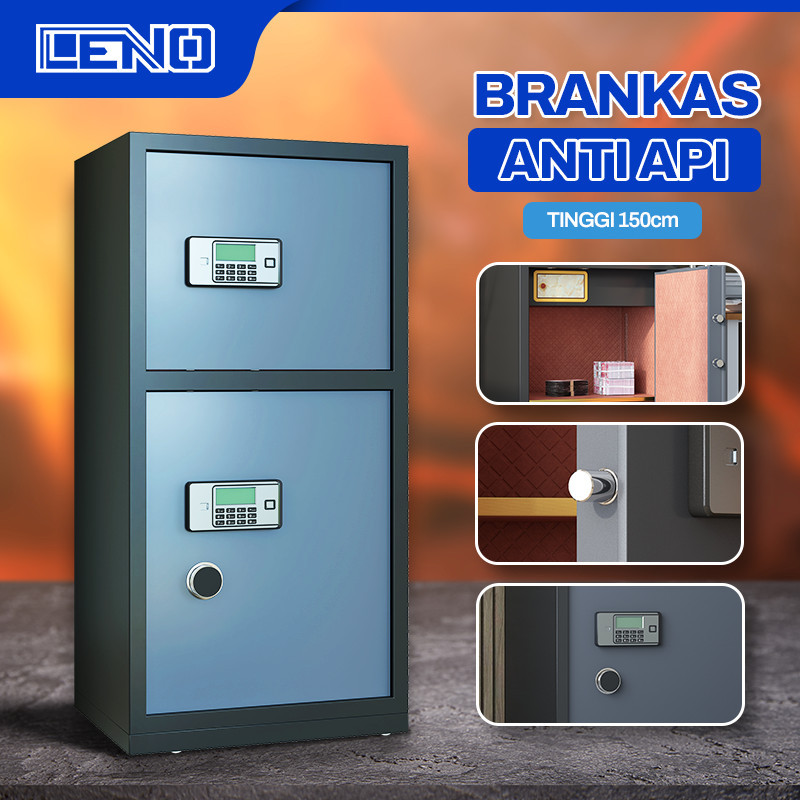 BRANKAS TAHAN API DAN AIR BESAR - BRANKAS 2 PINTU - BERANGKAS JUMBO BRANKAS 150CM BRANKAS BESI