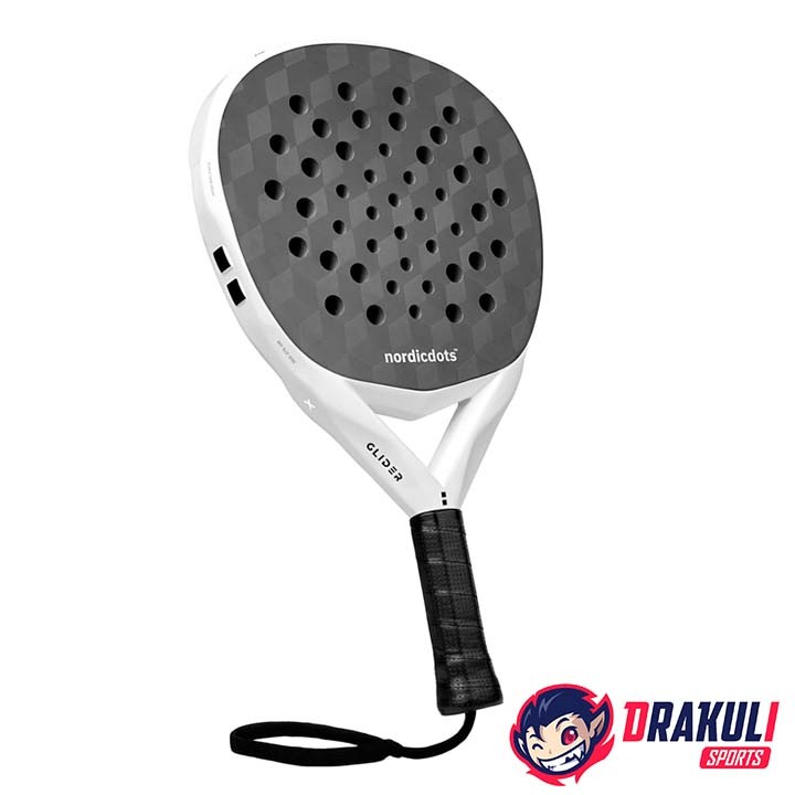 Racket Padel Nordicdots GliderX White