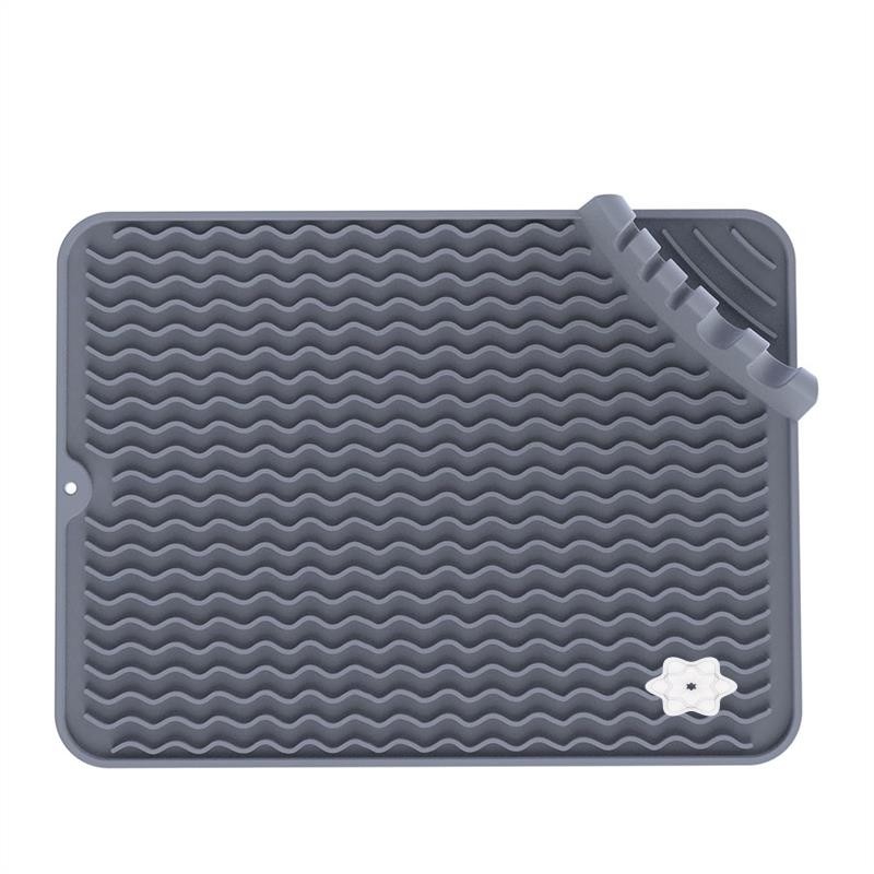 

Heat-Resistant Silicone Craft Mat Non-Slip Epoxy Resin Art Mat With Tool Organizer For Jewelry, Easy Cleanup