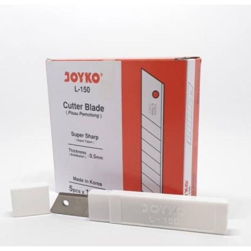 

Isi Cutter Besar L-150 Joyko (1pak)/setajam silet/Tajam luar biasa