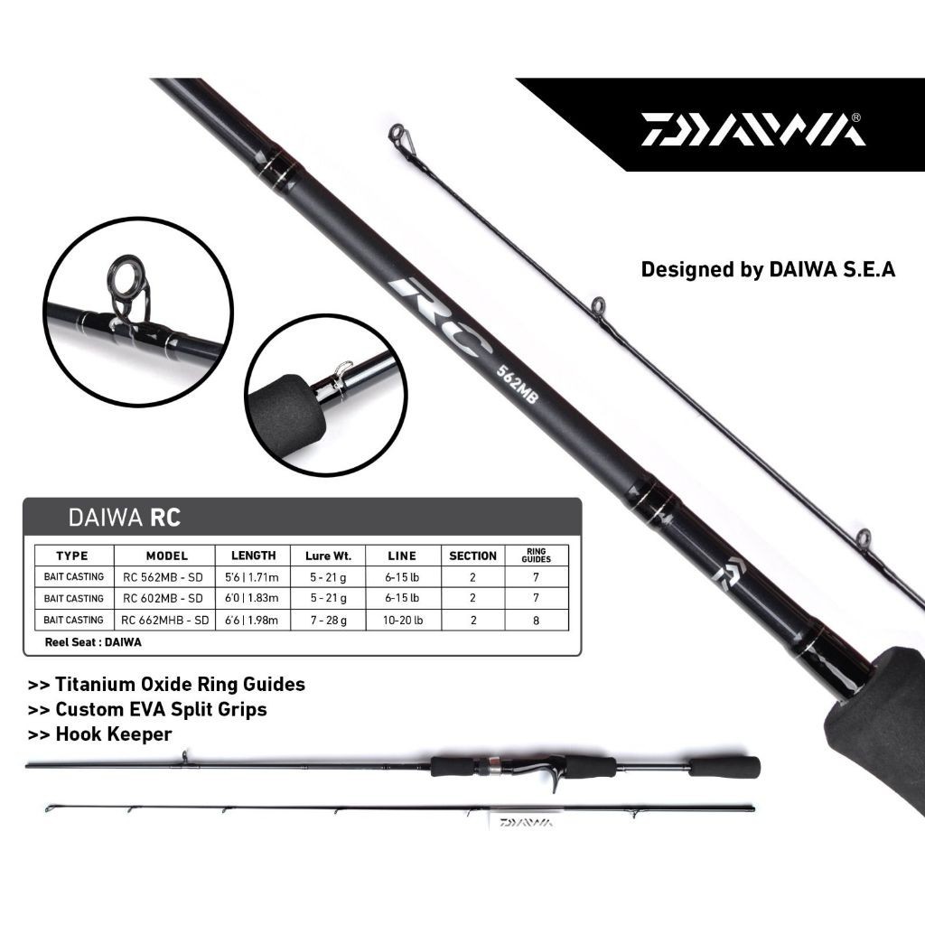 Rod BC / BAITCASTING DAIWA RC