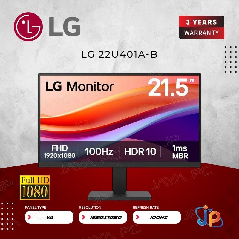 Monitor LG LED 22U401A-B - Full HD 22" Inch
