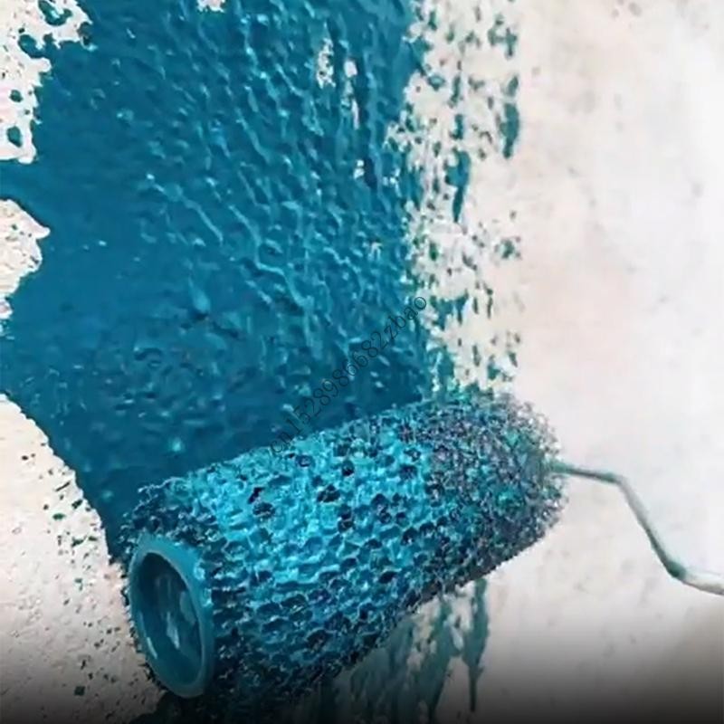 

H7EA Pack of 9 4Inch Compound Rollers with Frame for Painting Surfaces