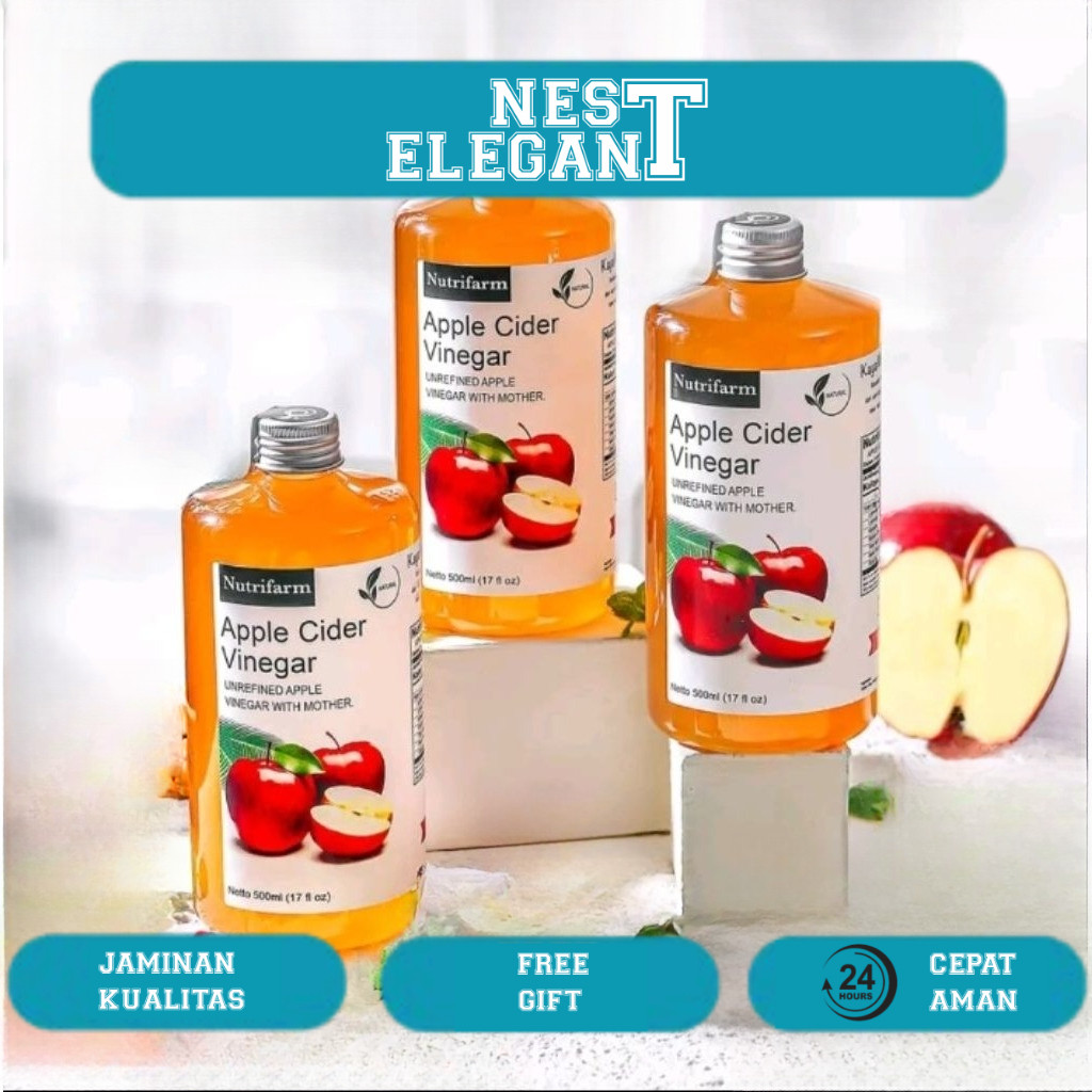 

cuka apel nutrifarm 500 ml