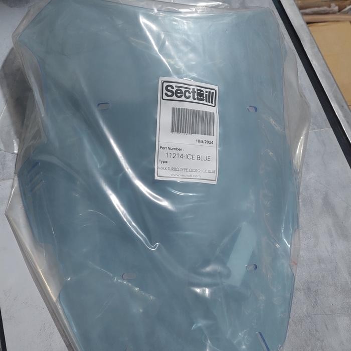 SECTBILL WINDSHIELD VISOR YAMAHA NMAX NEO NMAX TURBO TYPE OCITO - Ice Blue