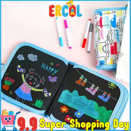 

BUKU GAMBAR PORTABLE MAGIC BOOK UNTUK ALAT BELAJAR ANAK-ANAK / MAINAN PEMBELAJARAN UNTUK ANAK-ANAK