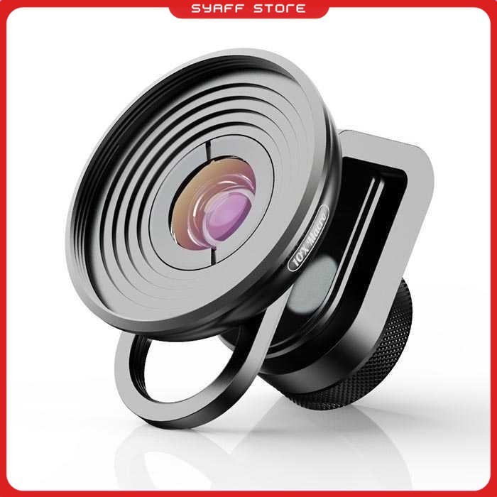 APEXEL Lensa Kamera Smartphone Universal Clip 10X Macro Lens - HD5M