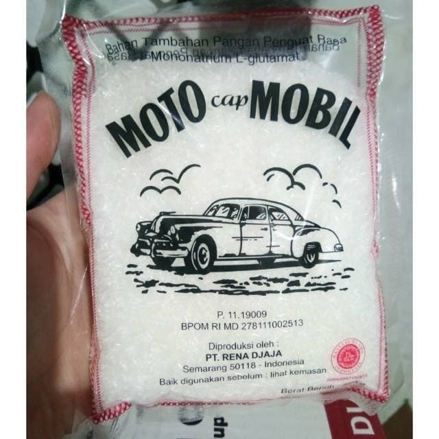 Penyedap rasa moto mobil pcs