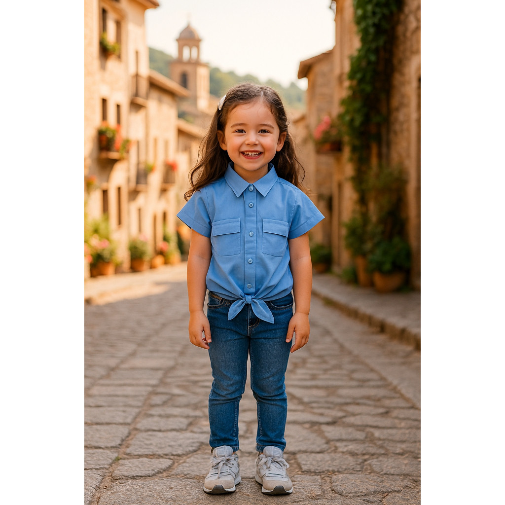 Atasan Anak Perempuan Crop Top/baju anak perempuan