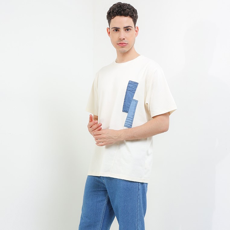 X EIGHT Brady T-Shirts - Kaos Relaxed Pria