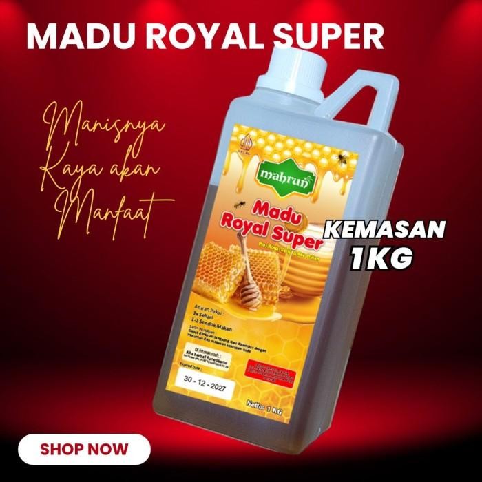 

Mahrun Madu royal super 1 kg royal jelly , Bee pollen