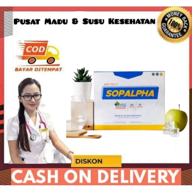 SOP ALPHA BIO BOOST ASLI MINUMAN HERBAL SOPALPHA BIOBOOST SALMON