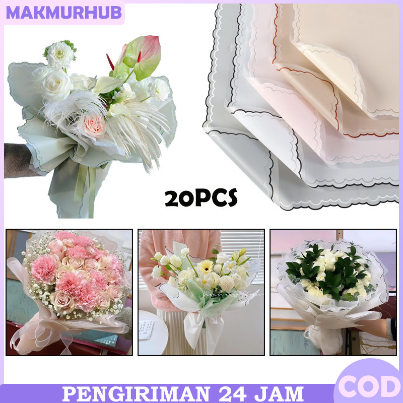 

Flower Wrapping Paper Cloud Frame Kertas Buket Bunga Cellophane Florist