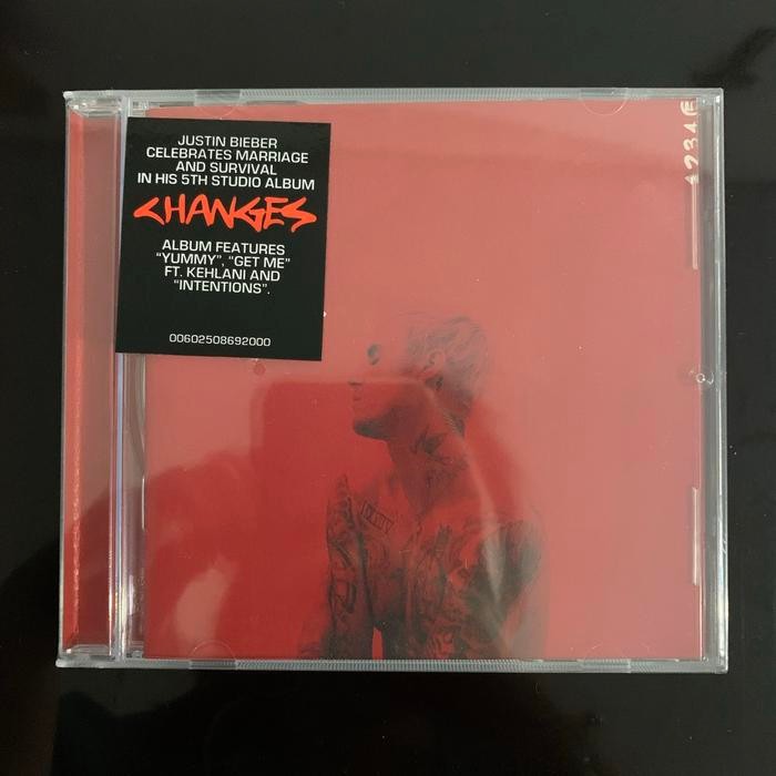 CD Justin Bieber Changes ORIGINAL