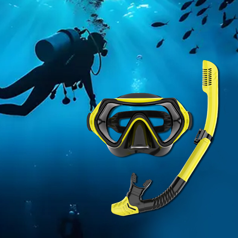 Set Alat Selam Diving Masker Selam Tabung Pernapasan / Scuba Diving Snorkeling Set