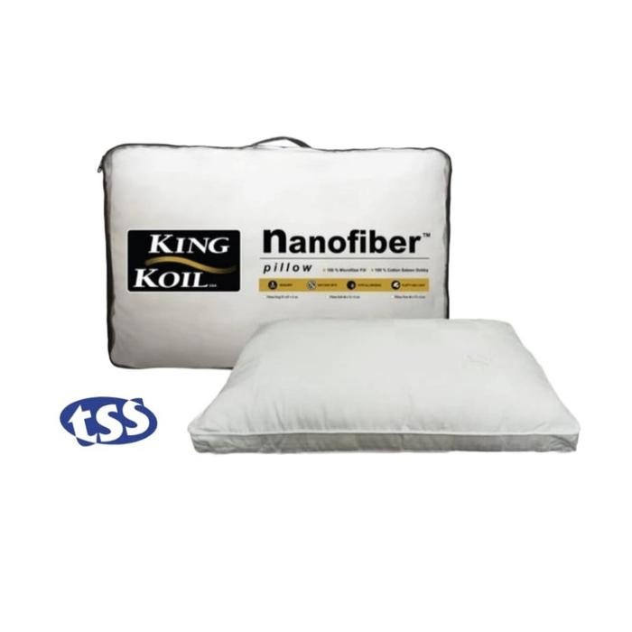 Bantal King Koil Nano Fiber Pillow Firm | Original - Bantal