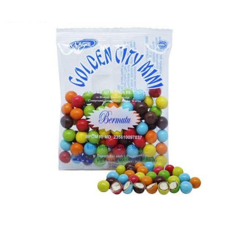 

Coklat Candy Golden City mini 50 gram - AMY