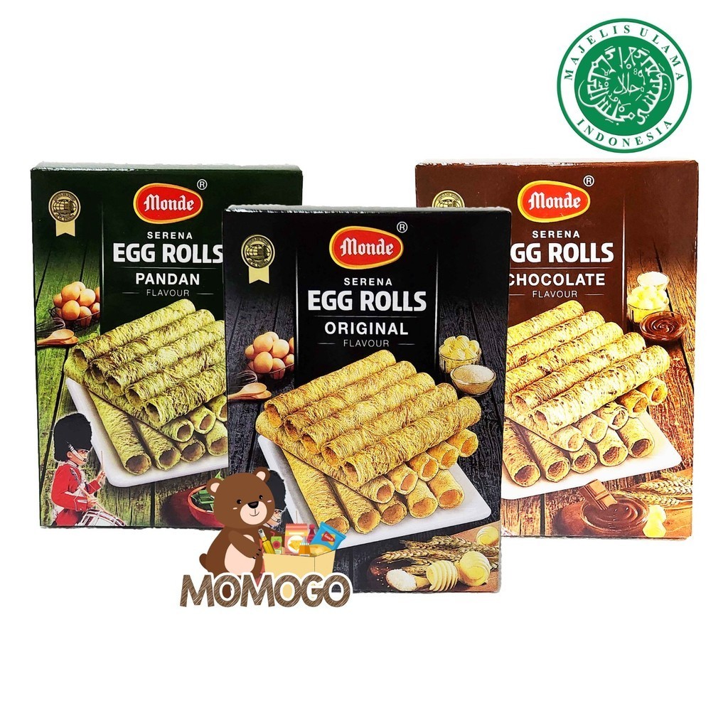 

Monde Serena Egg Rolls Original/Chocolate/Pandan 70GR - ALF