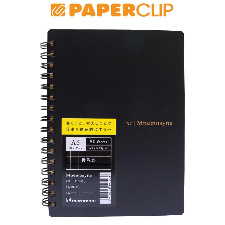 

NOTEBOOK A6 MARUMAN N197A SPIRAL MNEMOSYNE