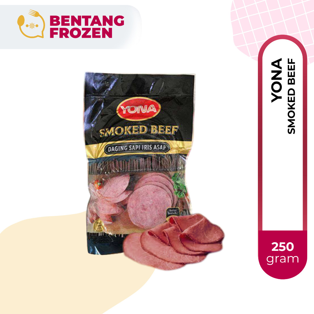 

Yona Smoked Beef 250gr / Daging Sapi Asap / Smoke Beef