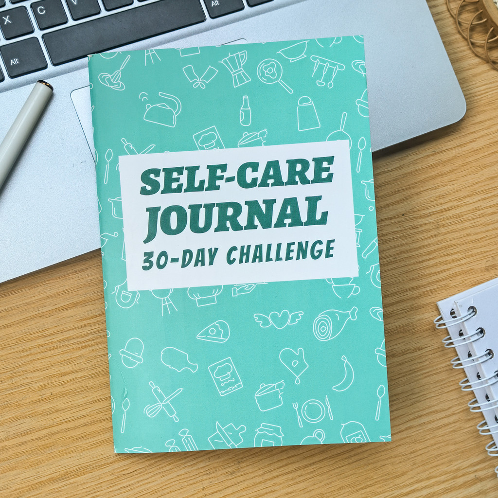 

Mr Paper 36 Pages Self Care 30 Day Challenge Planner Notebook Journal Schedule Organiser for Office, School and Study Stationery