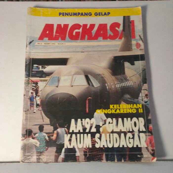 Majalah angkasa kedirgantaraan no 6 Maret 1992