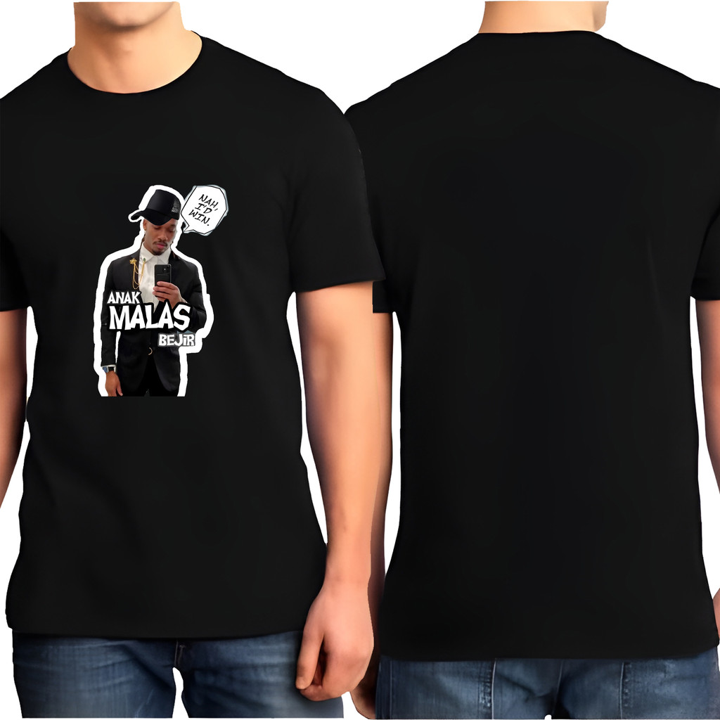 Kaos Meme WA - Stiker WA  | Desain DTF untuk Pria & Wanita Tc Cotton 30s