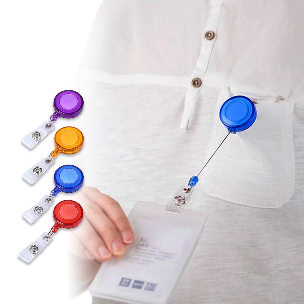 

SFN - TALI ID CARD TRANSPARAN H633 GANTUNGAN ID CARD YOYO TRANSPARAN HANG TAG NAME TAG