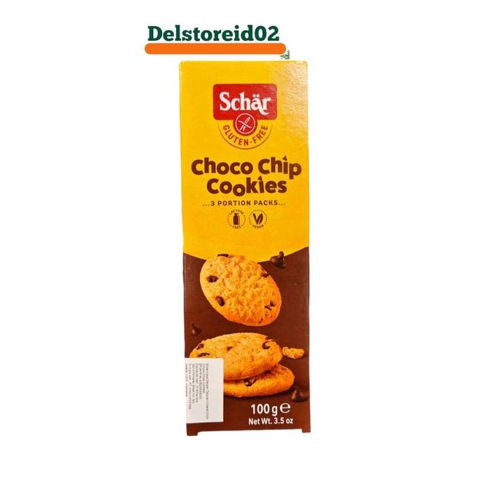

Schar choco chip cookies 100gr