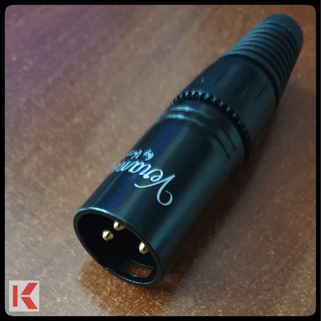 Connector Verano By Vermouth XLR Eco Male Brass Gold