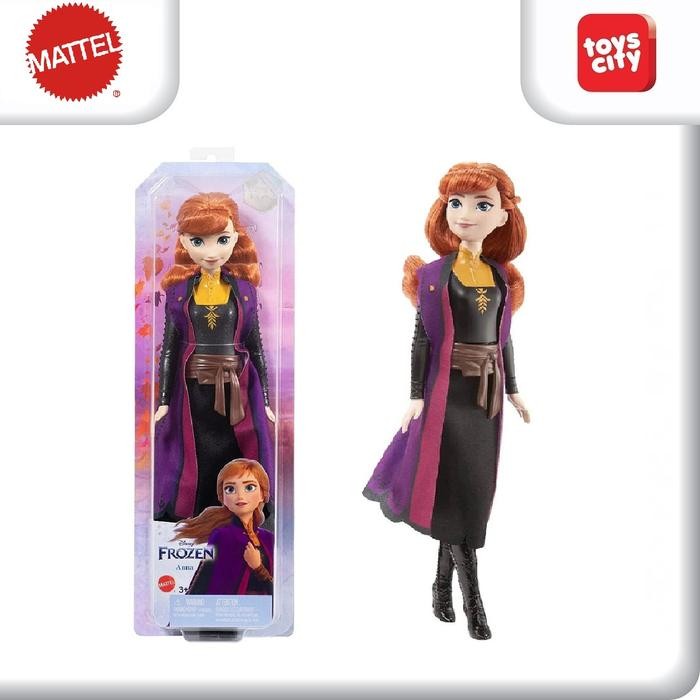 Mattel Disney Frozen Toys, Anna Fashion Doll - Mainan Anak Boneka by Urbanite store