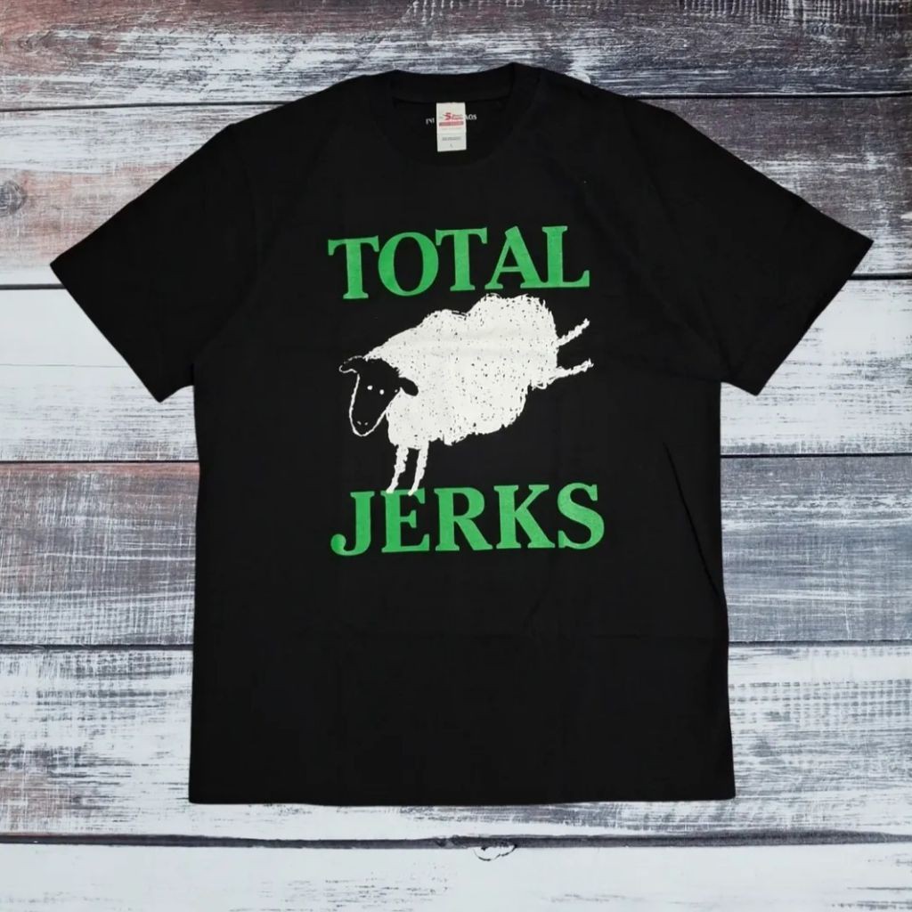 (COD) Tshirt Total Jerks - Ini bukan kaos Minor Threat (Hitam) Original Merchandise