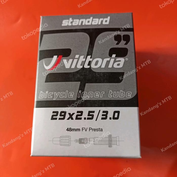 Vittoria Ban Dalam Sepeda 29 x 2.50 - 3.00 Pentil Kecil Presta