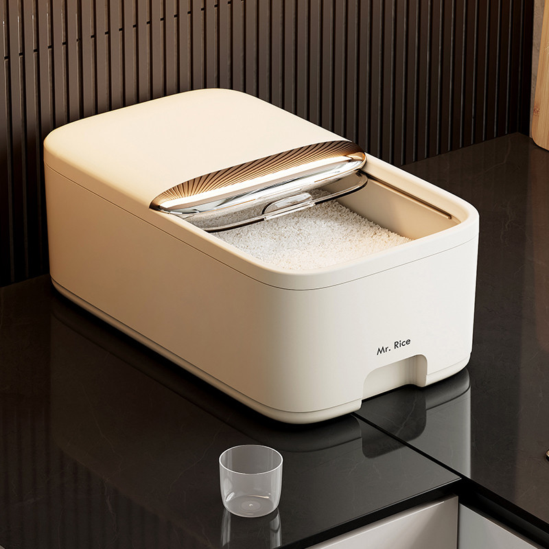 Household rice bucket, insect proof, moisture-proof, sealed, flour, rice box, rice, flour miscellane