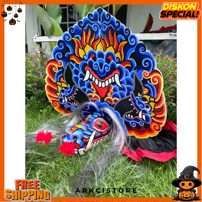 AR barongan anak kedirian barongan kayu barongan devil barongan caplokan legkap kemul bonus klinting
