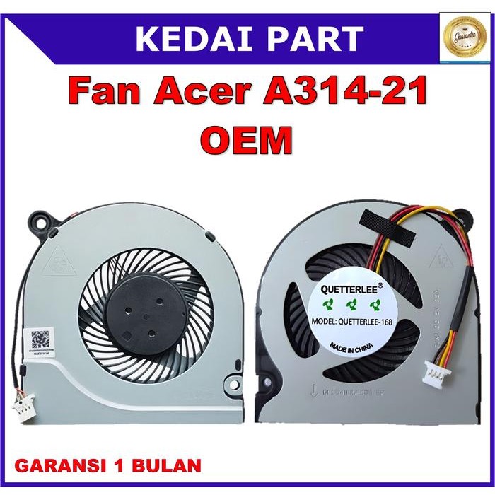 Fan Acer Aspire A314-21 A314-22 A314-31 A314-32 A314-33 A315 A315-21