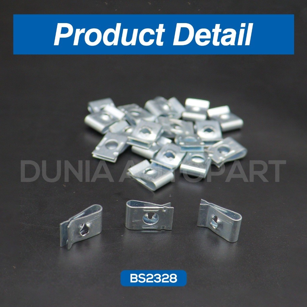 Klip Kancing Baut Cover Ban Inner Liner Fender Brio Mobilio Jazz Crv BS2328