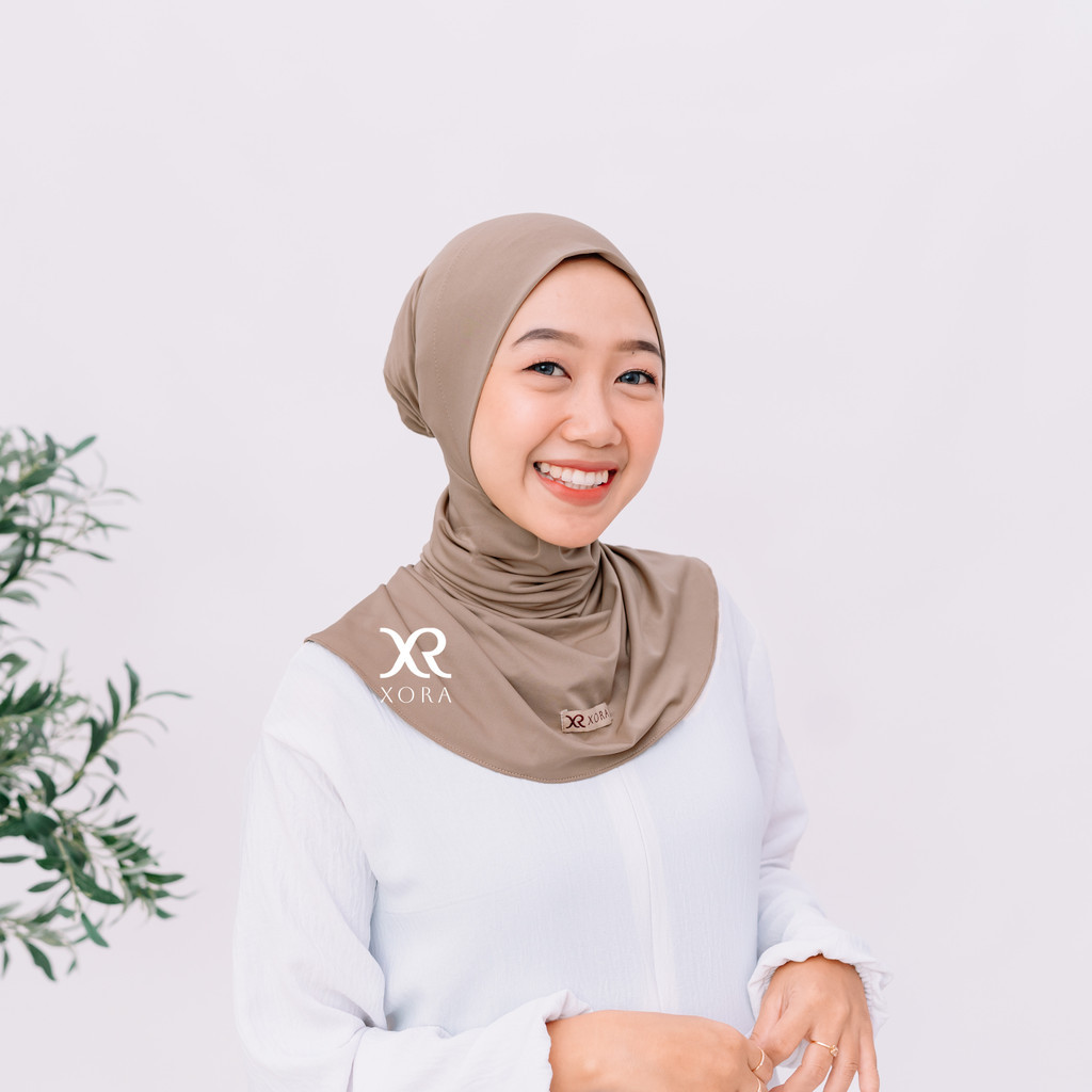 (Numera Hijab) Ciput Ninja - Inner Hijab Menutup Leher